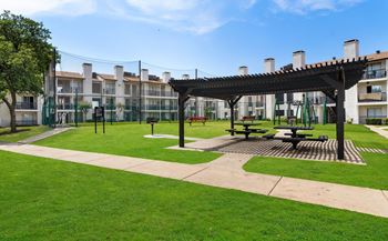 Picnic area with barbecue